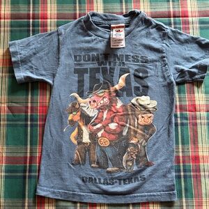 Dallas Cowboys Kids Blue Graphic Tee